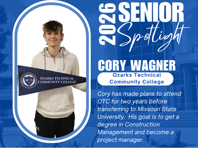 Wagner to attend OTC in the fall.